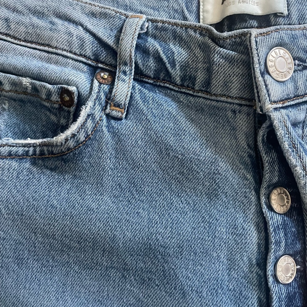 AGOLDE jeans size 27 Blue Denim Organic Cotton Blend